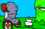 ghost monster grampy