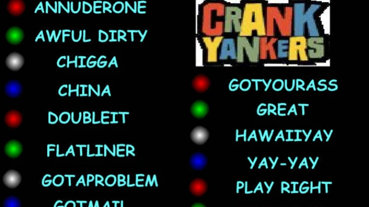 Crank Yankers Sound Board