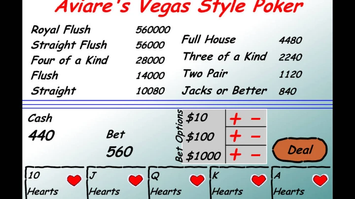 Vegas Video Poker