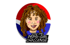 pepsi girl wheel of death