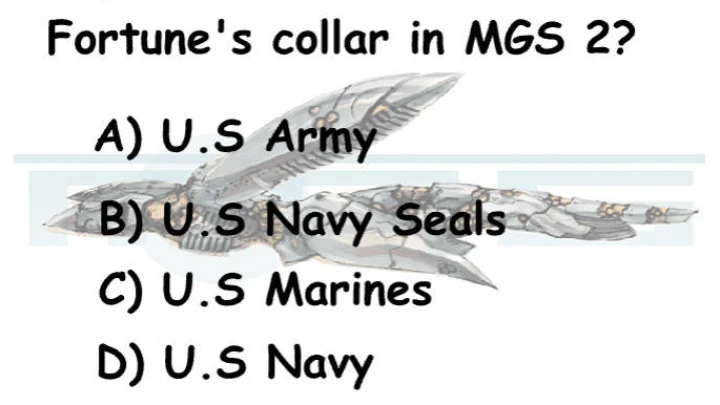 Metal Gear Solid Quiz