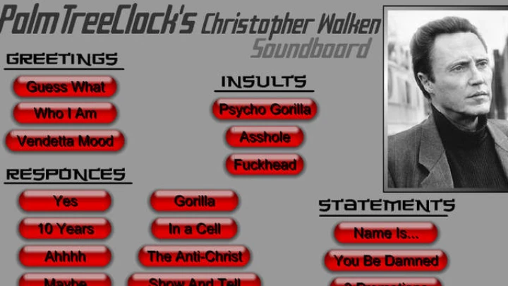 Christopher Walken SB
