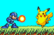Sonic &amp; Shadow vs Pokemon