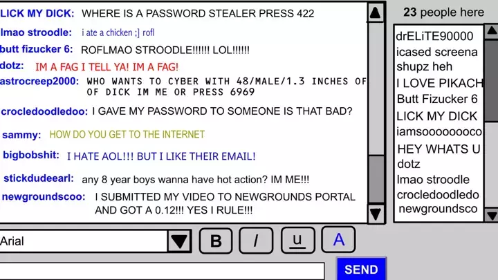 AOL Chat simulator