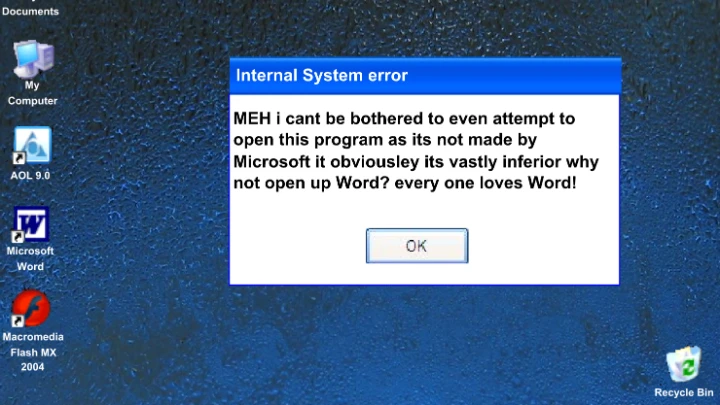 Windows XP sim