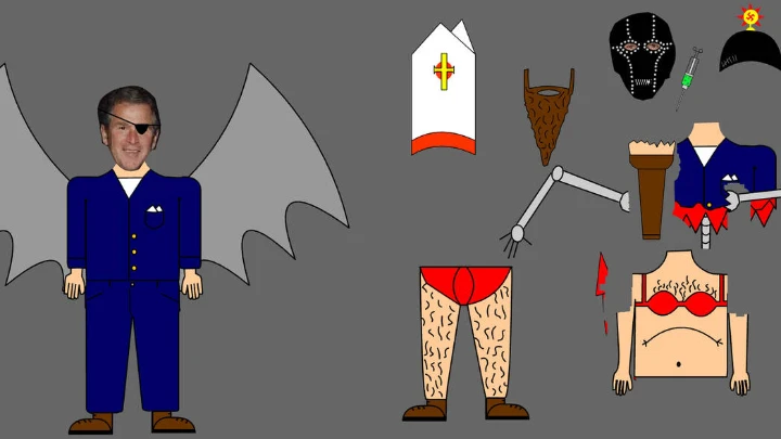 Dress up George Bush