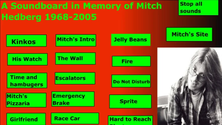 Mitch Hedberg Soundboard