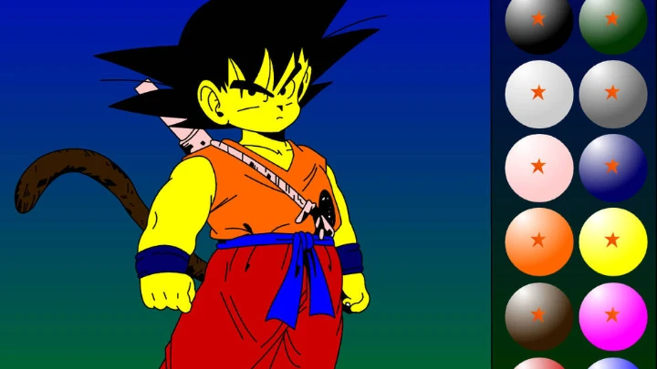 Coloring Book Goku