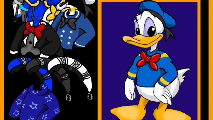 Donald Dress Up Game