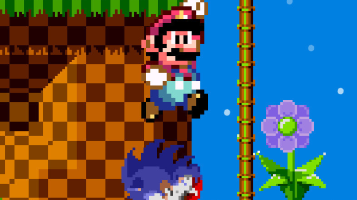 Mario VS. Sonic  (VGDC)