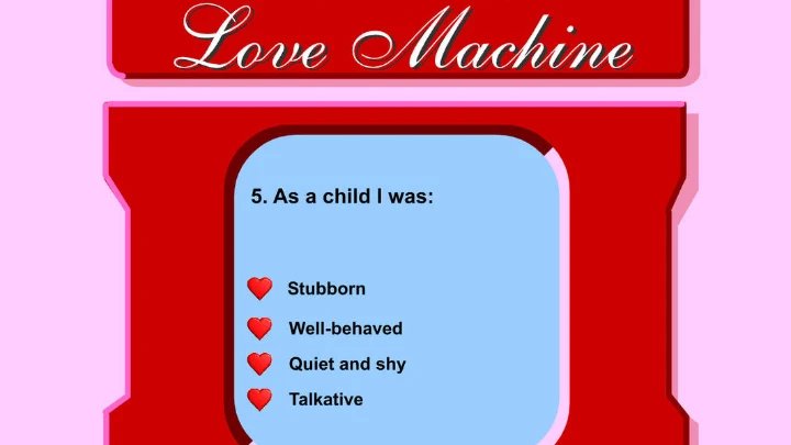 The Love Machine