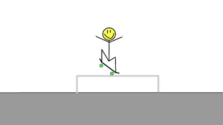 Stickman Skateboarding