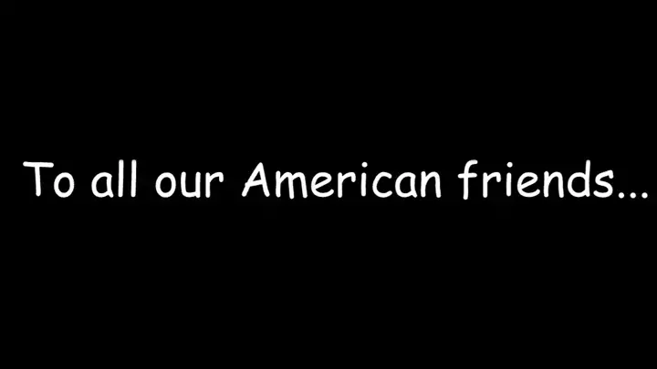 A Message To Americans