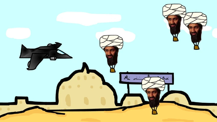 Terrorise Osama Bin Laden