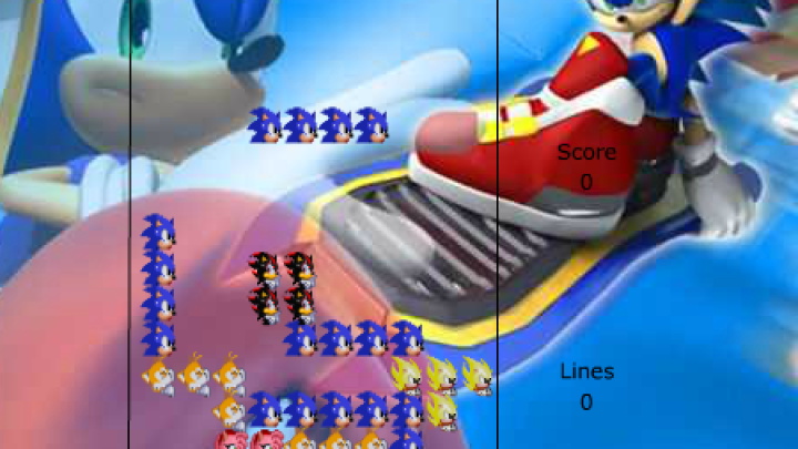 Sonic tetris