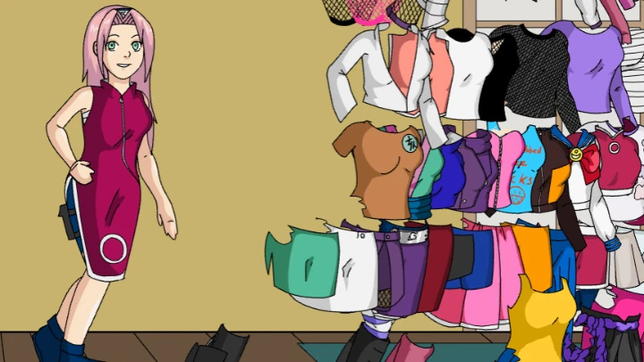 (Naruto) Dress up Sakura