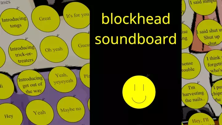 Blockhead Soundboard