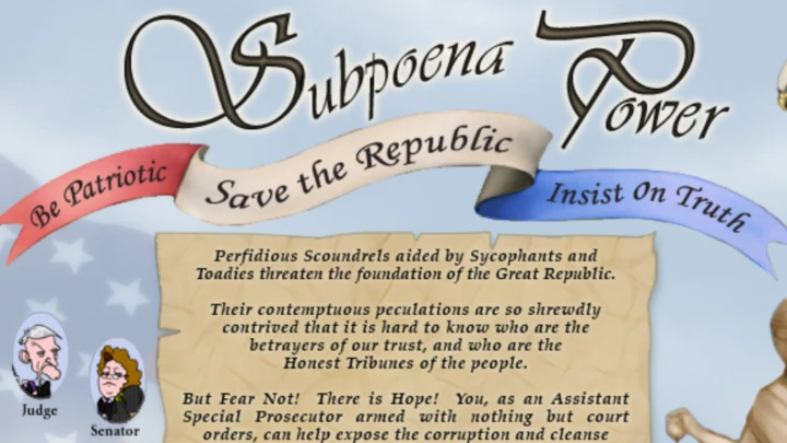 Subpoena Power!