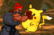 Akuma VS Pikachu