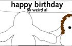 weird al - happy birthday