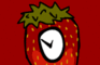 strawberry clock short