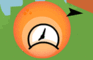 Orange clock- Waterfall