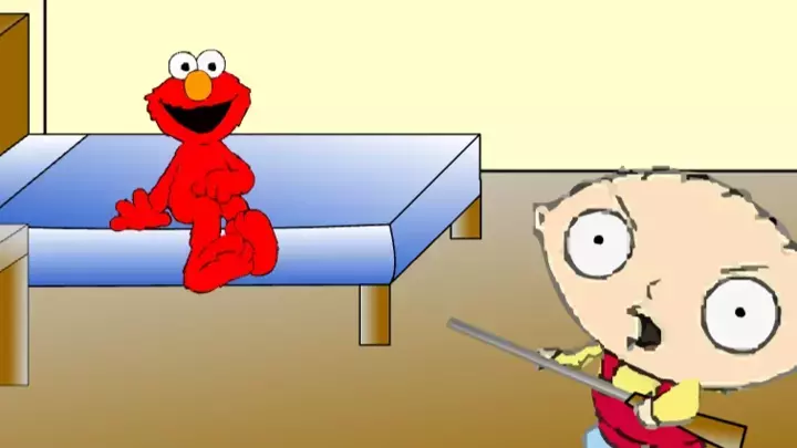 Elmo gets his
