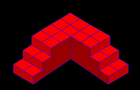 Isometric style drawing
