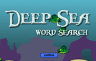 Deep Sea Word Search