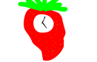 Strawberry Clock!