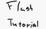 flash tutorial lesson1