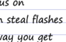 How to steal a flash-TUT