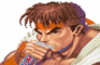 Ryu loves 3 Musketeers!