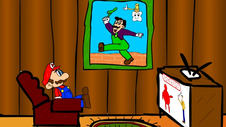 Mario Gets The Boot