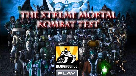 Xtreme Mortal Kombat Test
