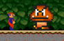 Mario vs Two Goombas