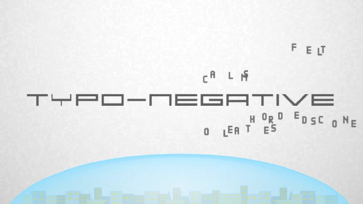 Typo-Negative