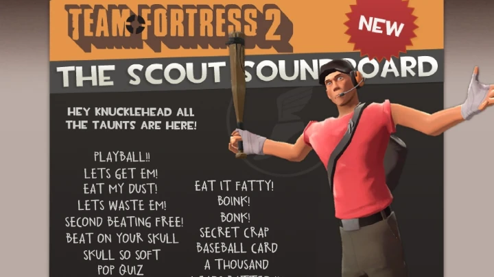 TF2 Scout Soundboard