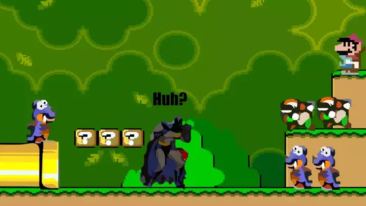 Batman vs Mario