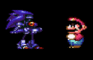 Mario VS Mecha Sonic