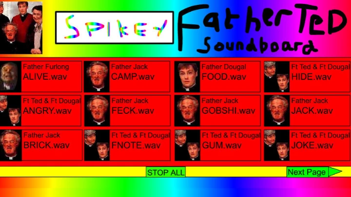 Father Ted Clip-Board