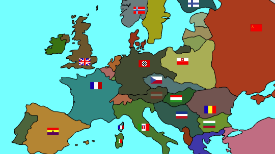 World War 2 Animated Map