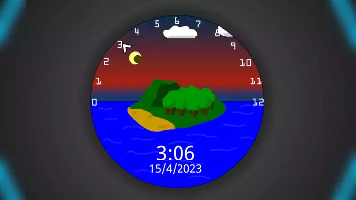 Island Clock
