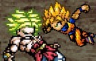 Goku &amp;amp; Vegeta Vs. Broly