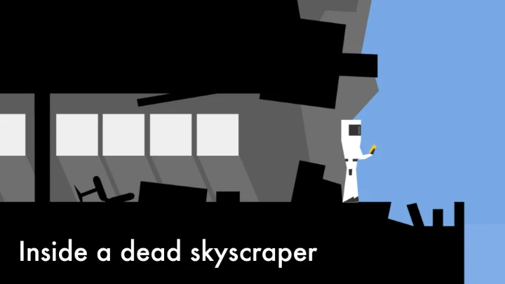 Inside a dead skyscraper