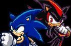 Sonic Vs Shadow Sprite
