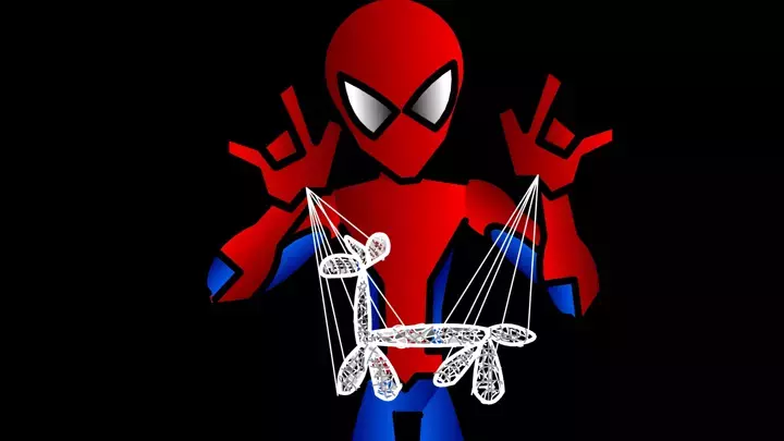 Spider-man Web Art