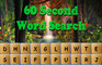 60 Second Word Search