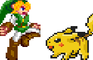 Link VS Pikachu