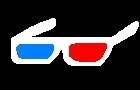 shooter with 3D glasses